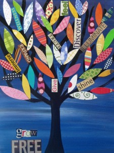 collage tree
